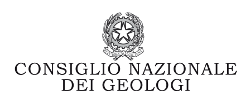 logo Consiglio Nazionale dei Geologi